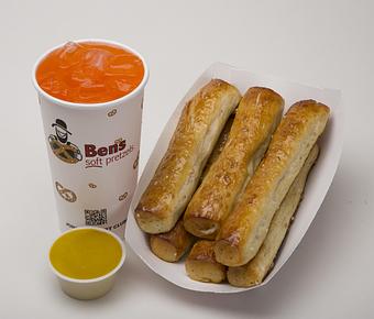Product - Ben's Soft Pretzels in Michigan City, IN American Restaurants