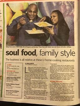 Product - BGF Bobby Q's in Freeport, NY Soul Food Restaurants
