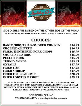 Product - BGF Bobby Q's in Freeport, NY Soul Food Restaurants