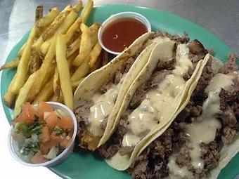 Product: Brisket Tacos - Big Smith's Bar-B-Q Catfish & Catering in Sulphur Springs, TX American Restaurants