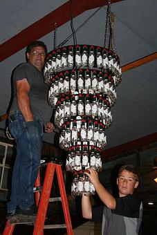 Product: Tabasco Chandelier - Big Smith's Bar-B-Q Catfish & Catering in Sulphur Springs, TX American Restaurants