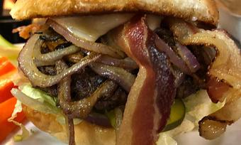 Product: Our namesake burger and fan favorite! - Biscuit Bar in Louisville, CO Coffee, Espresso & Tea House Restaurants Product: Our namesake burger and fan favorite! - Biscuit Bar in Louisville, CO Coffee, Espresso & Tea House Restaurants