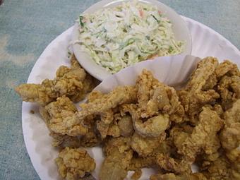 Product: Ipswich Fried Clams - Bite of Boston Restaurant in University City / LaJolla - San Diego, CA American Restaurants