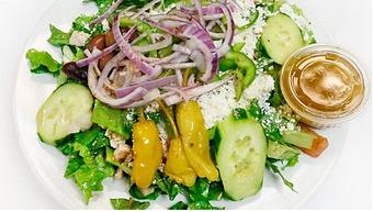 Product: Greek salad - BJ's Grill in Torrance, CA Greek Restaurants