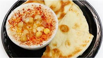 Product: Side of Hummus with Pita - BJ's Grill in Torrance, CA Greek Restaurants