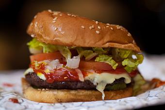 Product: The Black Shack Burger  - Black Shack Burger in New York, NY Hamburger Restaurants