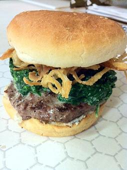 Product: The Steakhouse Burger  - Black Shack Burger in New York, NY Hamburger Restaurants