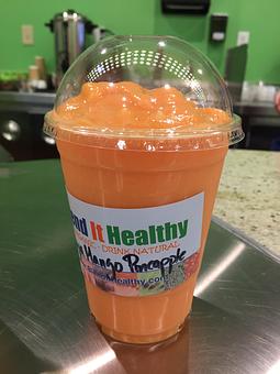Product: Papaya Mango Pineapple - Blend It Healthy in Arcadia, CA Vegan Restaurants