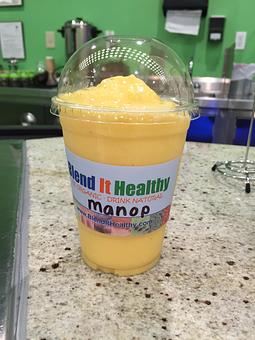 Product: Mango Pineapple Orange - Blend It Healthy in Arcadia, CA Vegan Restaurants
