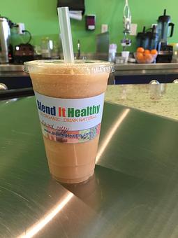 Product: Almond Powder Organic Coffee - Blend It Healthy in Arcadia, CA Vegan Restaurants