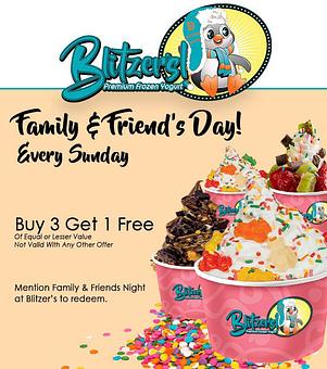 Product - Blitzer's Premium Frozen Yogurt in Menifee, CA Dessert Restaurants