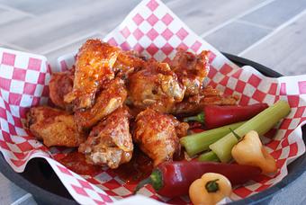 Product: Wing Challenge - Bloodhound Brew Pub and Eatery in Orlando, FL American Restaurants