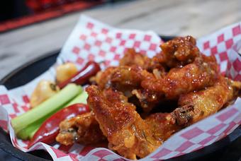 Product: Wing Challenge - Bloodhound Brew Pub and Eatery in Orlando, FL American Restaurants