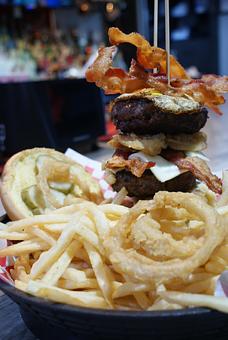 Product: Burger Challenge - Bloodhound Brew Pub and Eatery in Orlando, FL American Restaurants