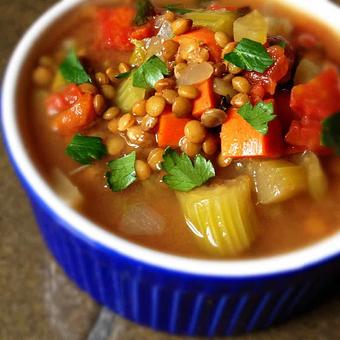 Product: Lentils soup - Blue Jasmine Cafe in Scotch Plains, NJ American Restaurants
