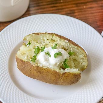 Product: Baked potato - Blue Jasmine Cafe in Scotch Plains, NJ American Restaurants