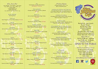 Product - Blue Jasmine Cafe in Scotch Plains, NJ American Restaurants