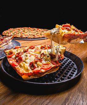 Product: KOTO - Detroit-style pizza - Blue Pan Pizza in Congress Park - Denver, CO Dessert Restaurants
