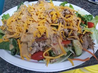 Product: BBQ Salad - Blue Ridge BBQ & Catering in Lynchburg, VA Barbecue Restaurants