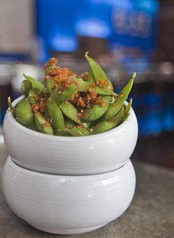 Product: Spicy Edamame - Blue Sushi Sake Grill in Dallas, TX Japanese Restaurants