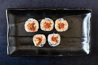 Product: Spicy Ahimi - Blue Sushi Sake Grill - 144th & W. Maple Rd. in Omaha, NE Sushi Restaurants