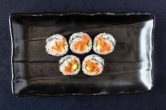 Product: Spicy Sake - Blue Sushi Sake Grill - 144th & W. Maple Rd. in Omaha, NE Sushi Restaurants