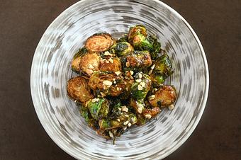 Product: Crispy Brussels Sprouts - Blue Sushi Sake Grill - 144th & W. Maple Rd. in Omaha, NE Sushi Restaurants