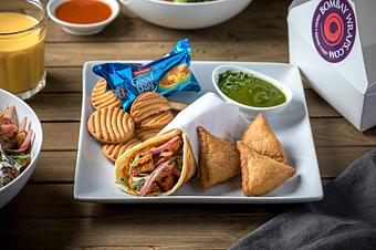 Product: Bombay Lunch Box - Bombay Eats / Wraps in Streeterville - Chicago, IL Gluten Free Restaurants