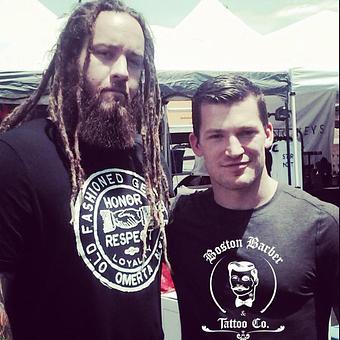 Product: Boston Bruin Legend Andrew Ferrence - Boston Barber & Tattoo in Boston, MA Tattooing