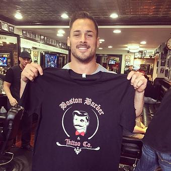 Product: New England Patriot Danny Amendola - Boston Barber & Tattoo in Boston, MA Tattooing