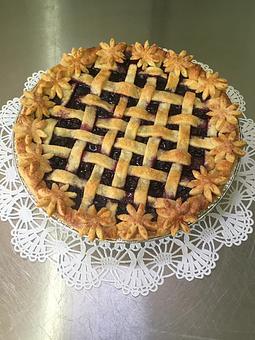 Product: Maine Blueberry Pie - Botto’s Bakery in East Deering - Portland, ME Bakeries