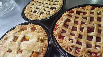 Product: Pie Trio - Botto’s Bakery in East Deering - Portland, ME Bakeries