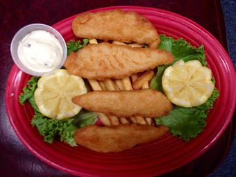 Product: Fish n Chips - Brass Bell Steakhouse & Bar in Thoroughgood/Bayside - Virginia Beach, VA Bars & Grills