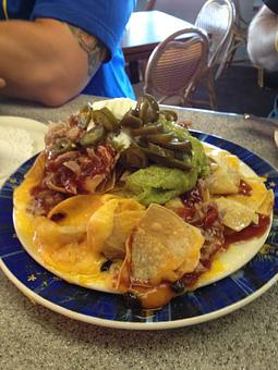 Product: Brennecke's Kalua Pork Nachos - Brennecke's Beach Broiler in Poipu Beach Park - Koloa, HI American Restaurants