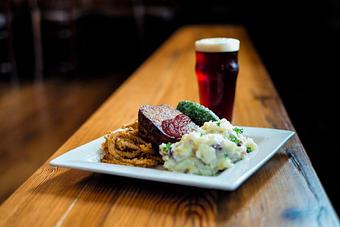 Product: BRICKTOWN BIG MIKE'S MEATLOAF DINNER - Bricktown Brewery in Fort Smith, AR American Restaurants
