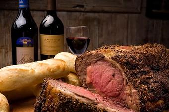 Product: Aged Prime Rib - Bully's East Prime Bistro Sports Bar in San Diego, CA Restaurants/Food & Dining