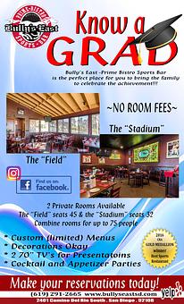 Product - Bully's East Prime Bistro Sports Bar in San Diego, CA Restaurants/Food & Dining