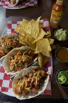 Product: Crispy Shrimp Tacos - Cactus Bar & Grill in Loop - Chicago, IL Bars & Grills