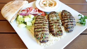 Product: House Kabob Plate - California Pita & Grill Beverly Hills in Beverly Hills, CA Greek Restaurants