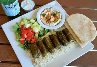 Product: Dolma Plate - California Pita & Grill Beverly Hills in Beverly Hills, CA Greek Restaurants