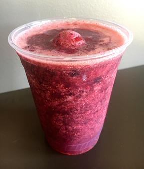 Product: Cherry Berry Slushy Bucha - Canihaveabite in Plaza - Kansas City, MO Health Food Restaurants