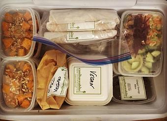 Product: lunch for a group of professional disc golf players - Canihaveabite in Plaza - Kansas City, MO Health Food Restaurants