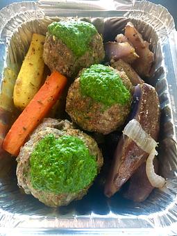 Product: Keftedes with Mint Sauce - Canihaveabite in Plaza - Kansas City, MO Health Food Restaurants