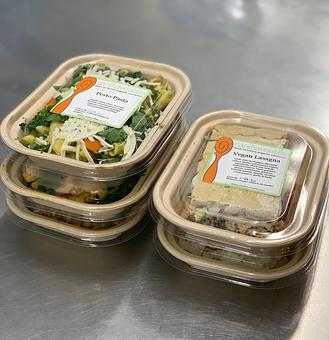 Product: Surprise 5 Option allows you to choose 5 entrees that fit your diet!
If you are Vegan or Vegetarian choose 5 for 49.99. If you are Paleo or Omnivore choose 5 for $50.99. Available both online and in store. - Canihaveabite in Plaza - Kansas City, MO Health Food Restaurants