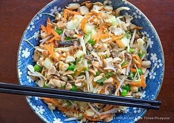 Product: Small Broken Noodle Salad - Carmo in Warehouse District - New Orleans, LA Vegan Restaurants