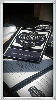 Product - Carson's Pizzeria & Bar in Adams Center, NY Pizza Restaurant