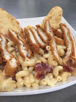 Product: Chicken & Bacon Beer Cheese Pasta - Cedar Lodge in Ladysmith, WI American Restaurants