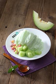 Product: Honeydew Creamy Frappe - Chatime & ZenQ in RICHARDSON - Richardson, TX Dessert Restaurants