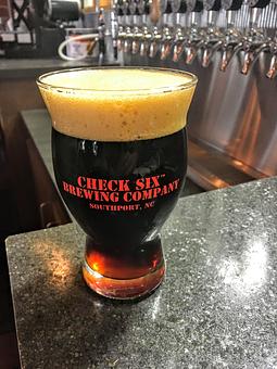 Product - Check Six Brewing Company in Southport, NC Bars & Grills