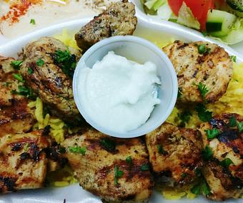 Product: Chicken Kabob - Chez Ali Mediterranean Grill in University Hills - Denver, CO Diner Restaurants